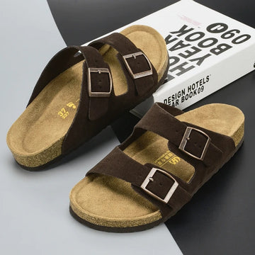 Footwear And Slides  with Cork Footbed  Non-Slip Sandals