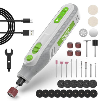 Cordless Mini Grinder – 36pcs Engraving Grinding Tool Set