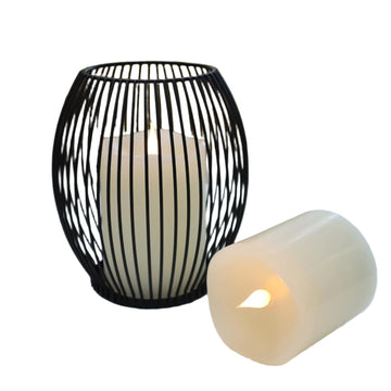 Flameless Moving Wick Candles With Remote Control