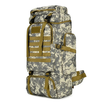 Mountaineering Tactical Hiking Backpack – Large Outdoor Travel And Climbing Bag