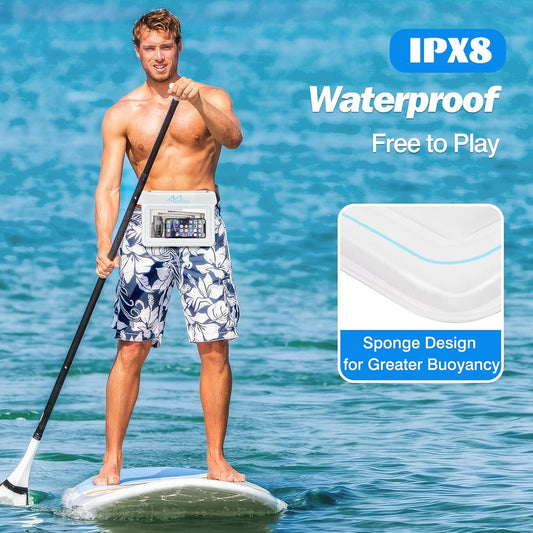 Waterproof Phone Fanny Pack – Floating Dry Pouch for Swimming
