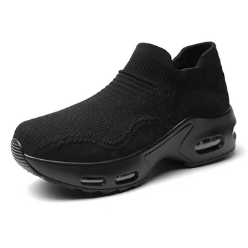 Women's Mesh Platform Sneakers – Breathable Slip-On Shoes