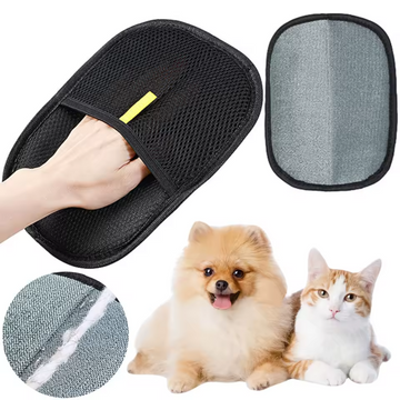 Pet Hair Removal Glove – Gentle Grooming Mitt for Cats & Dogs