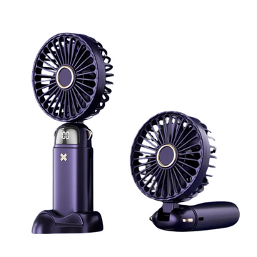 Mini Aromatherapy Handheld Fan – Silent USB Desk Fan for Office and Travel