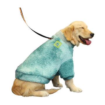 Winter Thick Big Dog Clothes Lambs Wool Jacket Coat