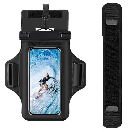 Waterproof Phone Armband Pouch – Phone Case with Detachable Strap