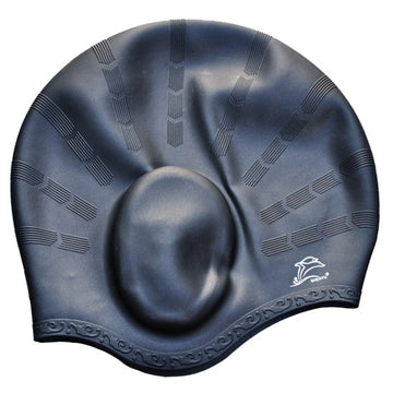 Waterproof Silicone Swim Cap – Non-Slip Pool Cap with Ear Protection