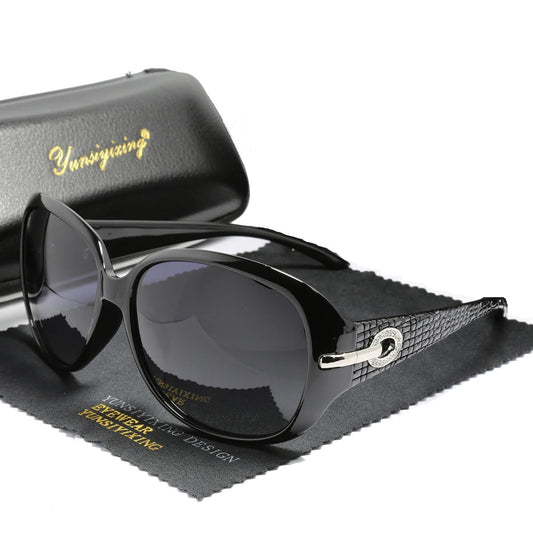 Women’s Polarized Sunglasses – Vintage Big Frame Fashion Designer Shades