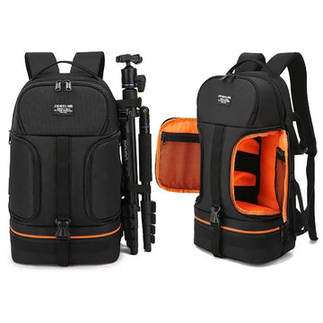 Pro Digital Camera Backpack Large Photography Bag Tripod Holder