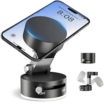 Magnetic Foldable Phone Grip Stand – Retractable GripTok Holder for Car and Home