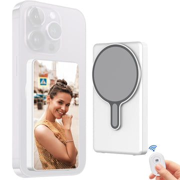 Magnetic Phone Vlog Screen – Rear Camera Monitor