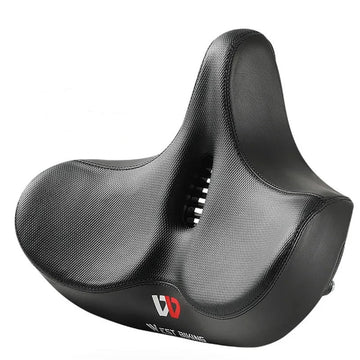 Ergonomic Wide Bicycle Thick Comfortable Bike Saddle Shock Absorption