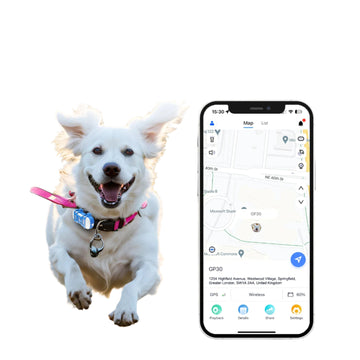 Smart Pet Tracker – Waterproof GPS Locator with Light Sound for Dogs And Cats