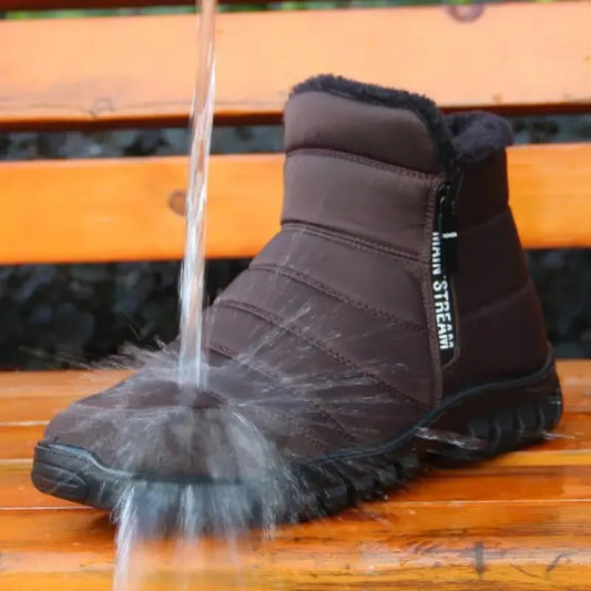Men’s Winter Shoes – Warm Anti-Slip Casual Sneakers with Soft Sole