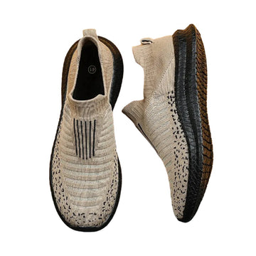 Men's Breathable Walking Sneakers Sock Jogging Shoes