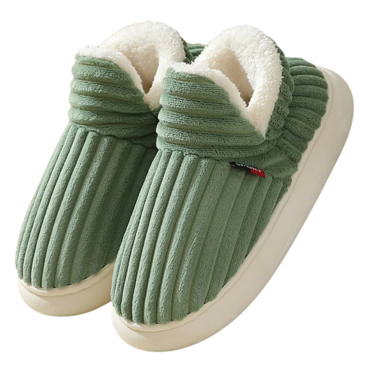 Winter Furry  Warm Ankles Plush Cozy Soft Sole Cotton Shoes