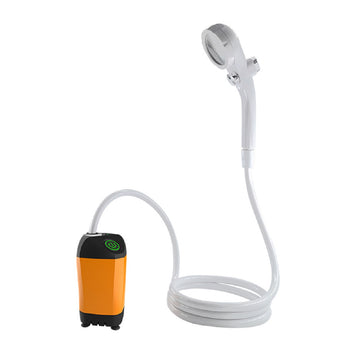 Portable Outdoor Electric Camping Shower Pump Head with Handheld