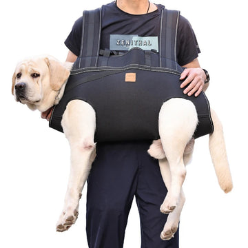 Dog Carrier Backpack – Breathable Travel Bag for Medium and Large Dogs