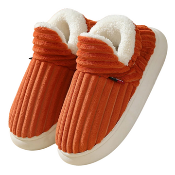 Winter Furry Warm Ankles Plush Cozy Soft Sole Cotton Shoes
