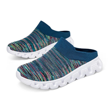 Backless Mules – Breathable Casual Sneakers And Open-Back Slippers