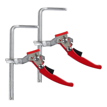 2-Pc Ratcheting Quick-Release Table Clamps – MFT and Guide Rail Bar Clamp