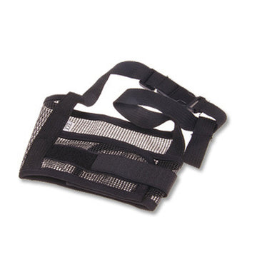Adjustable mask bark muzzle grooming anti stop chewing blxck norway™