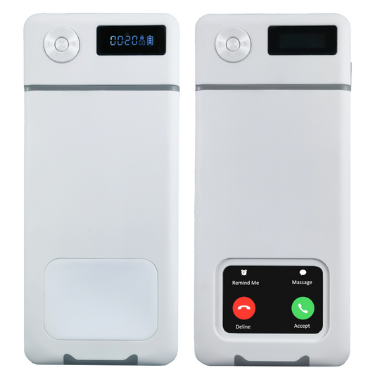 Students smartphone timer locker addiction self-control