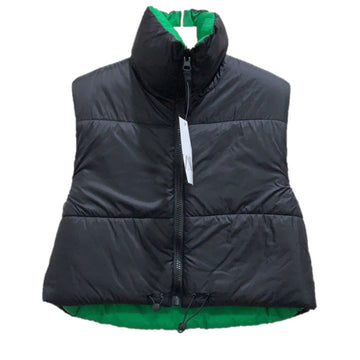 Women warm sleeveless parkas high collar waistcoat blxck norway™