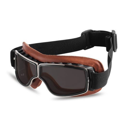 Vintage motorcycle leather goggles glasses blxck norway™
