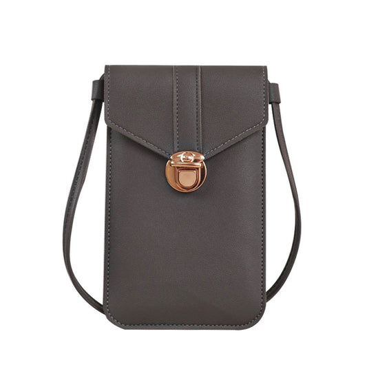 Touchable PU Leather Change Bag