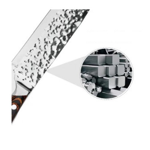 15PCS Professional Chef Knives Japan Carbon Stainless Steel