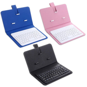 Mobile Phone Bluetooth Keyboard Holster Case Protective Cover