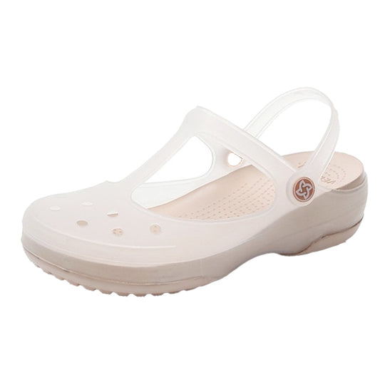 Women's slippers flat wedges clogs black norway™