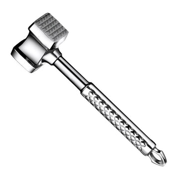 Stainless steel meat hammer