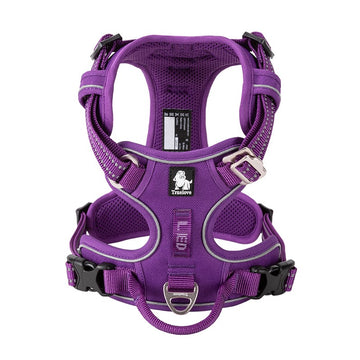 Pet reflective nylon dog harness no pull vest safety lead walking blxcknorway™