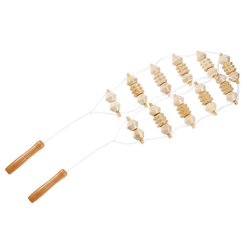 Wood back massage roller rope blxck norway™