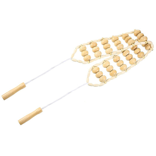 Wood back massage roller rope blxck norway™