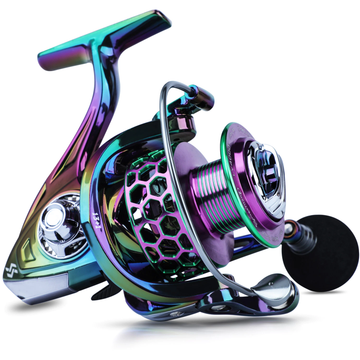 Spinning Reel Fishing High Speed Gear Ratio BLXCK NORWAY™