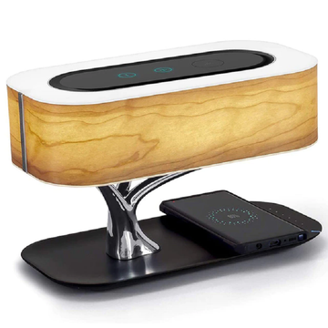 Modern led table lamp Bluetooth Speaker phone wireless Charger light tree lamp BLXCK NORWAY™
