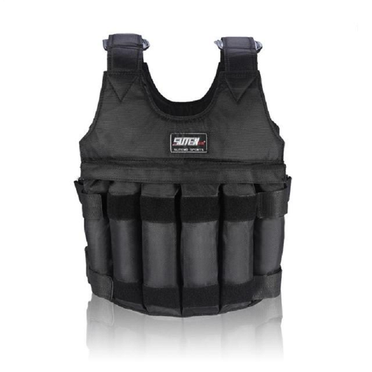 Adjustable weighted vest training fitness weighted jacket