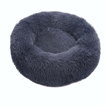 Long Plush Soft Round Pet Beds