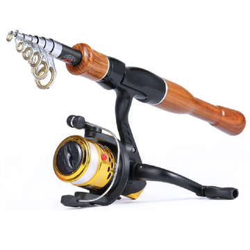 Fishing rod reel carbon fiber