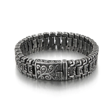 Vintage high polished arrow shaped bracelet blacknorway™