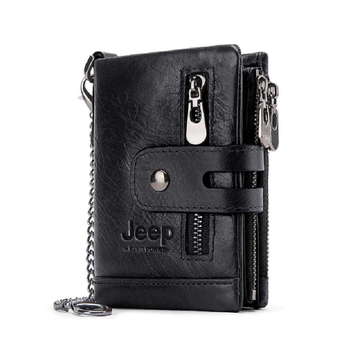 Genuine Leather Men Wallet BLXCK NORWAY™