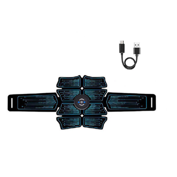 EMS Abdominal Muscle Stimulator Fitness Training Gym Belt BLXCK NORWAY™