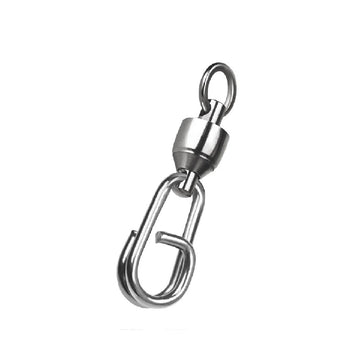 Fishing Swivel Snap Clips Set Stainless Steel Ball Bearing Saltwater Connectors