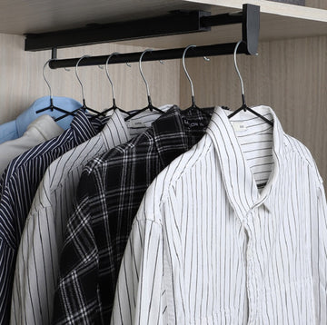 Pull Out Clothes Hanger Rail for Closet