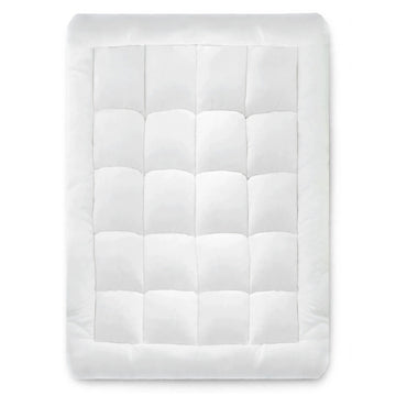 10cm Extra Thick Microfiber Mattress Topper Ultra Soft with Elastic Straps