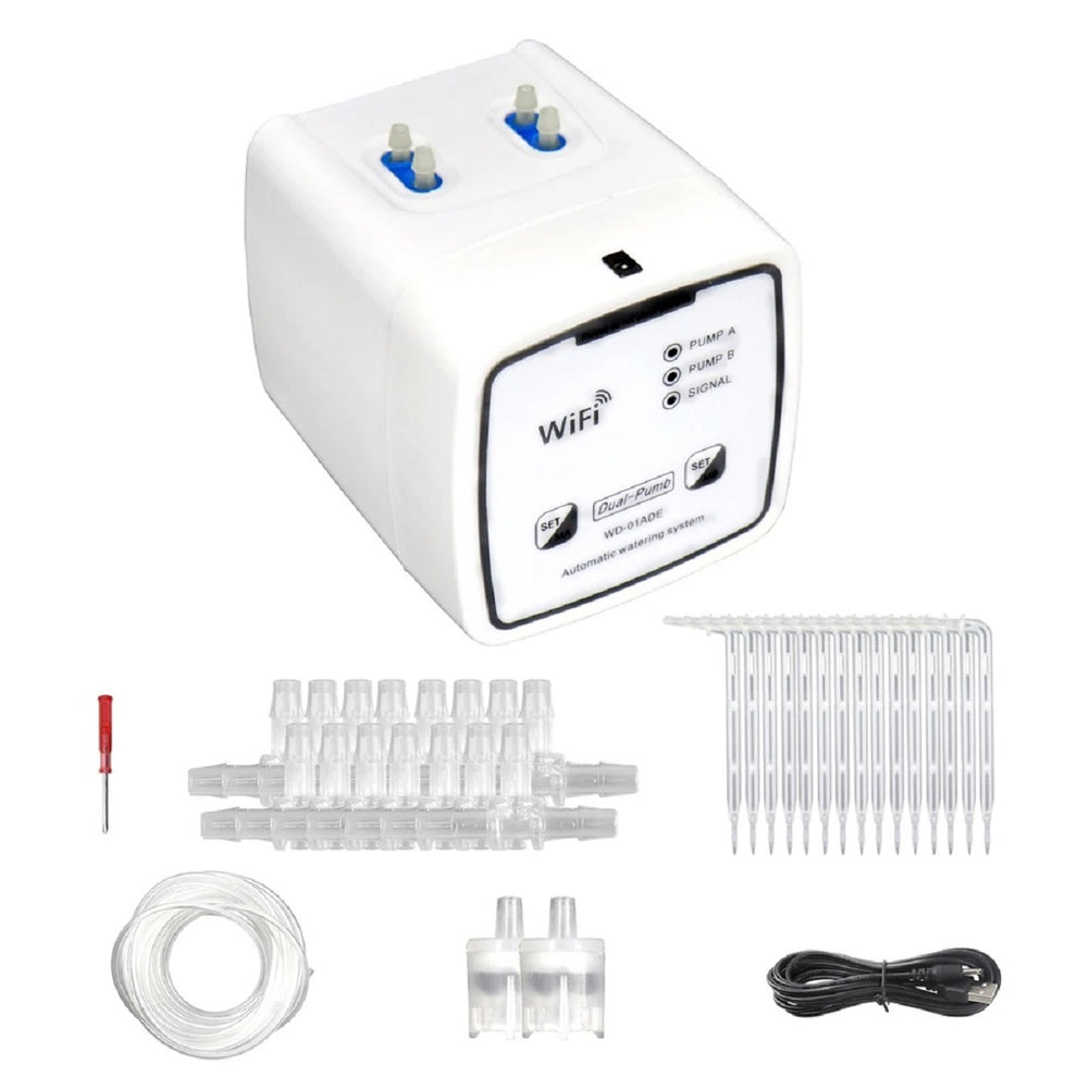 Smart Drip Irrigation System – Dual Pump Automatic Watering with Remot