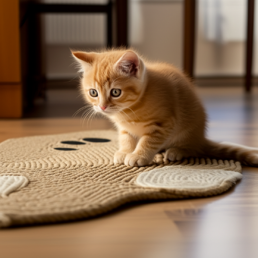 Cat Scratcher Sisal Mat – Furniture Protector for Cats’ Nail Sharpening